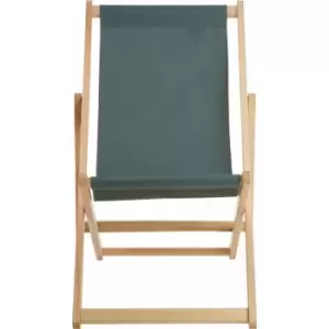 Image of Beauport Green Deck Chair - Premier Housewares