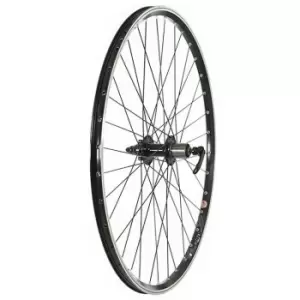 Image of Raleigh Raleigh 700c Rear 6 Bolt Disc QR Wheel - 8/9 Speed Cassette - Black