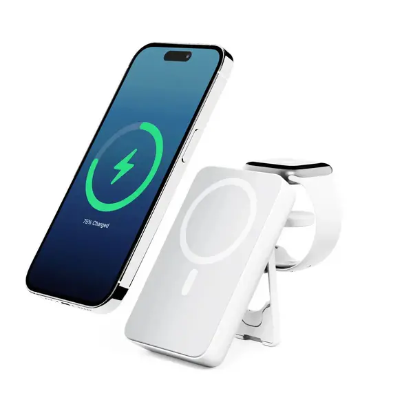 Image of ALOGIC ALOGIC Lift 4-in-1 MagSafe Compatible 10,000mAh Wireless Charging Power Bank L10KPBWH