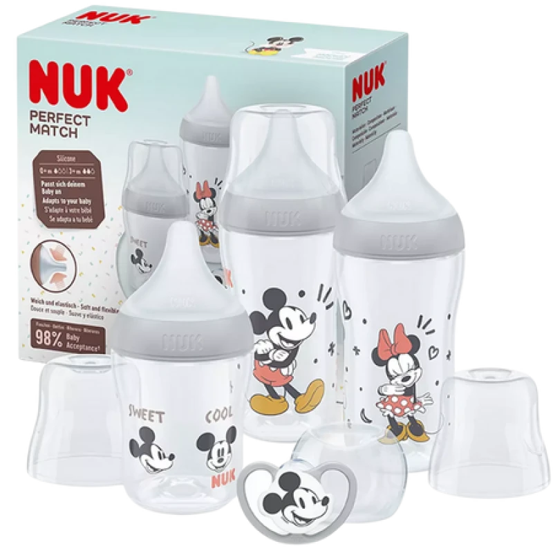 Image of NUK - Perfect Match Starter Set Disney Mickey