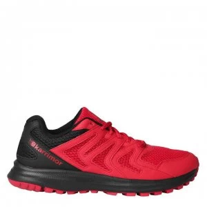 Image of Karrimor Caracal Mens Trail Running Shoes - Red/Black