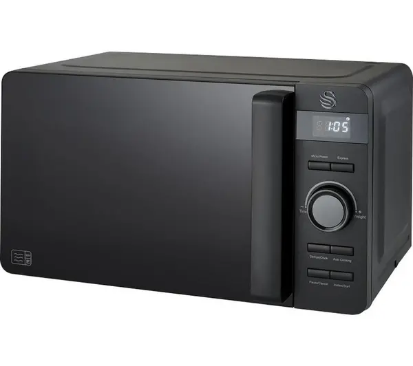 Image of Swan SM22037LBLKN 20L 800W Microwave