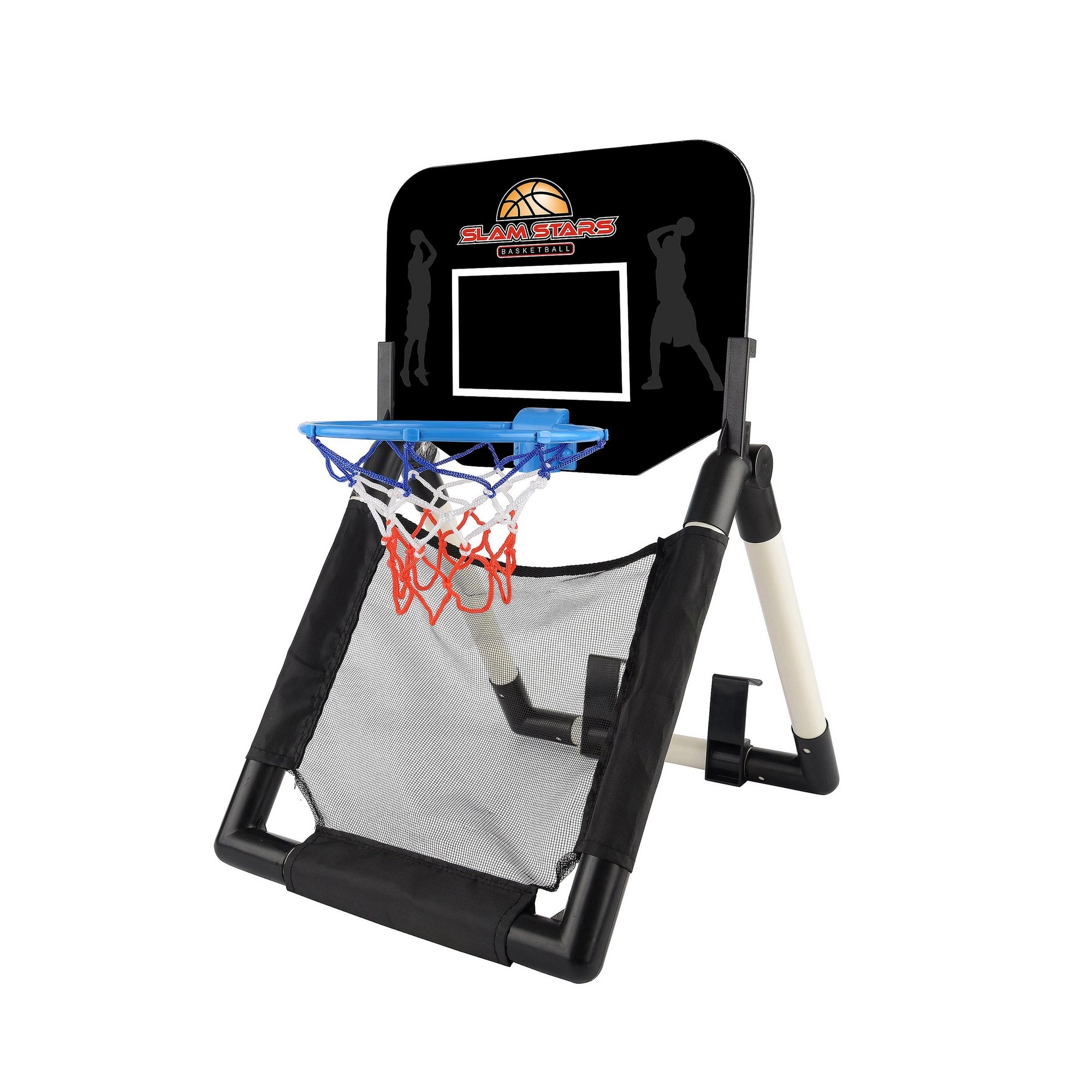 Image of Toyrific Slam Stars Door to Floor Basketball Set Plastic, Metal, Rubber