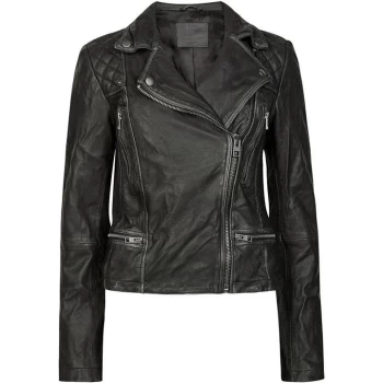 Image of AllSaints Cargo Biker - Black