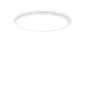 Image of FLY 60cm Integrated LED Semi Flush Light White, 3000K, IP40