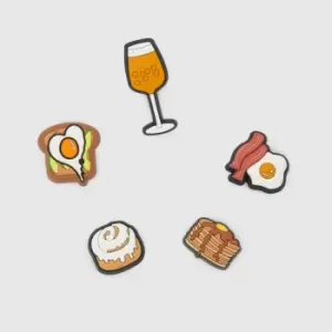 Image of Crocs multi jibbitz lets go brunch 5 pack