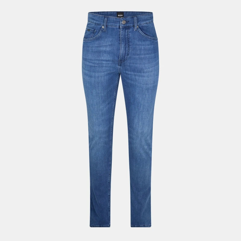 Image of Boss Mens Taber Slim Fit Jeans Navy male 32W XL