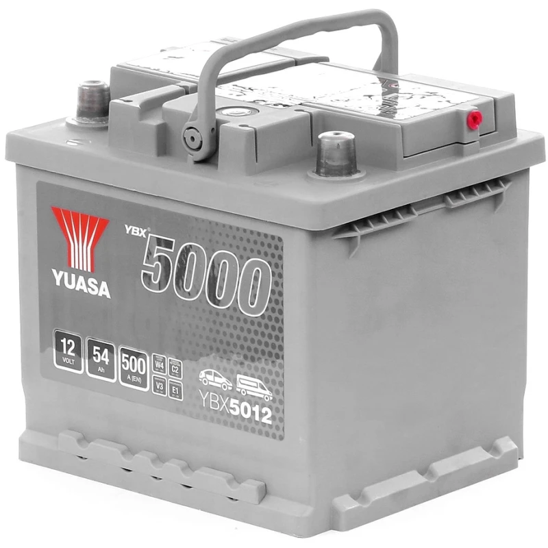 Image of YUASA YBX5012 Starter battery Battery Capacity: 54Ah Starter Battery (1)