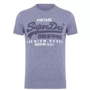 Image of Superdry Vintage Logo T Shirt - Grey