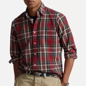 Image of Polo Ralph Lauren Checked-Oxford Cotton Shirt - S