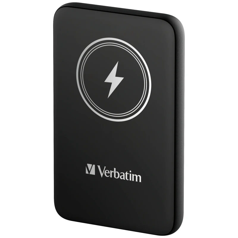 Image of Verbatim Verbatim Charge 'n' Go Magnetic Wireless Power Bank 10000mAh Black 32245