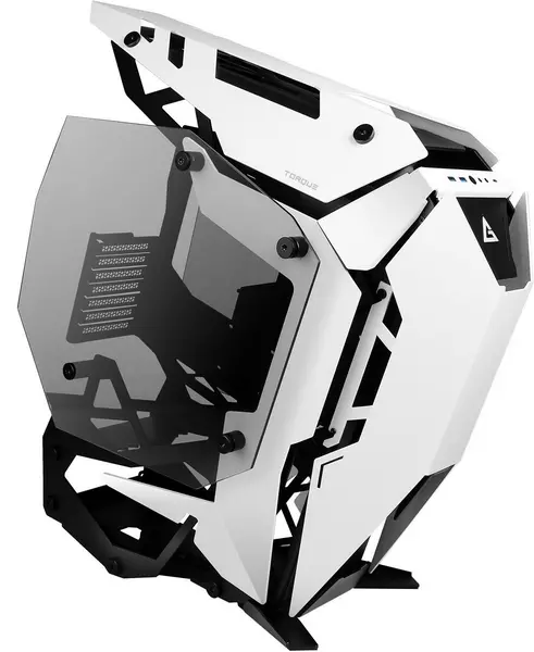Image of Antec Torque Mid Tower Gaming Case - White USB 3.0