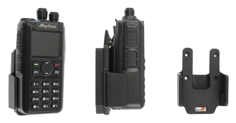Image of Brodit 710184 holder Passive holder Two-way radio Black