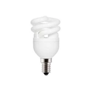 Image of GE Lighting 8W Heliax Compact Fluorescent Bulb A Energy Rating 430