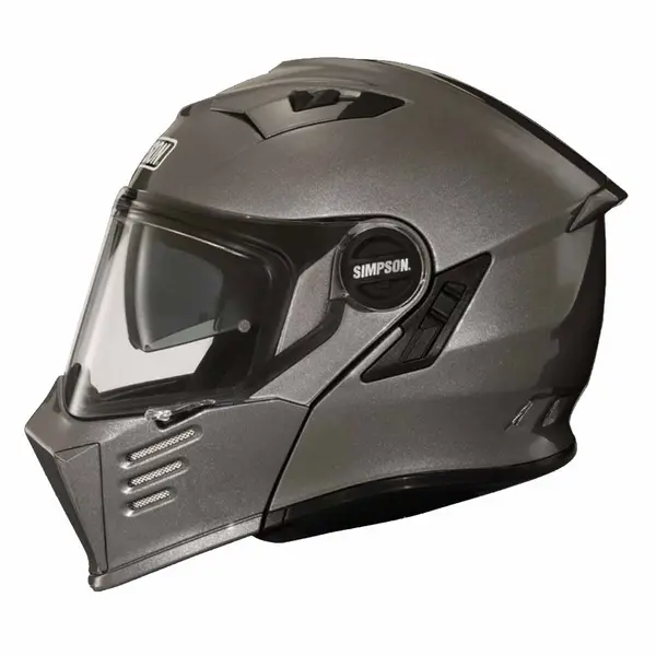 Image of Simpson Darksome Gunmetal ECE22.06 Modular Helmet Size 2XL