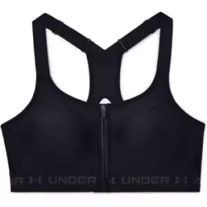 Image of Under Armour High Cross Back Sports Bra Womens - Black