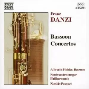 Image of Franz Danzi - Bassoon Concertos (Holder, Neubrandenburger Philharmonie) CD Album - Used