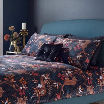 Image of Biba Lola Velvet Pillowcase - Black