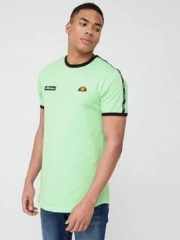 Image of Ellesse Fedora Taped T-Shirt - Green