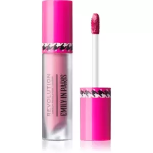 Image of Makeup Revolution X Emily In Paris multi-purpose makeup for lips and face shade Pinky Swear Pink 3 ml