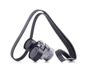 Image of SNR V-ribbed belt set KA850.00 Serpentine belt kit,Auxiliary belt kit BMW,3 Touring (E91),3 Limousine (E90),5 Touring (F11),5 Limousine (F10)