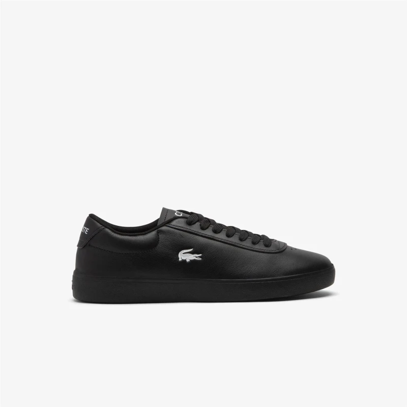 Image of Lacoste Baseshot Evo Trainers Black male UK 7