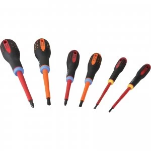 Image of Bahco 6 Piece Insulated VDE Screwdriver Set