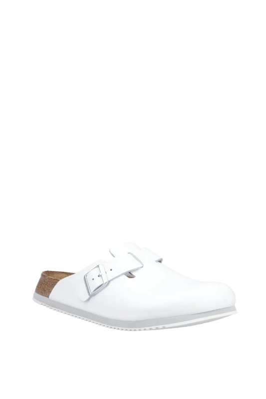 Image of Birkenstock Boston Mule White