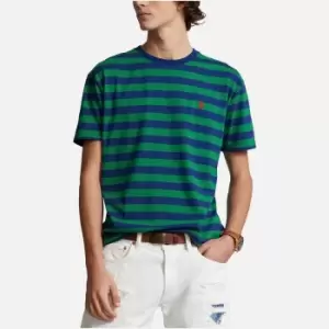 Image of Polo Ralph Lauren Stripe Cotton T-Shirt - M