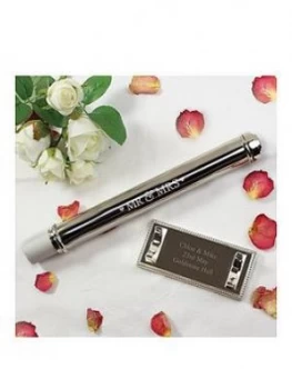 Image of Personalised Mr & Mrs Wedding Certificate Holder