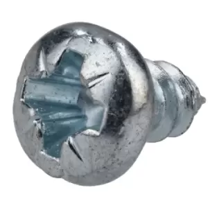 Image of R-TECH 337109 Pozi Pan Head Self-Tapping Screws No. 6 6.5mm - Pack ...