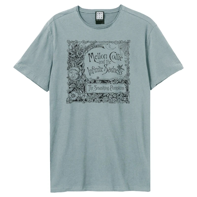 Image of Amplified Amplified Men Mellon Collie And The Infinite Sadness The Smashing Pumpkins T-Shirt in Pale Blue Size: X-Small Pale Blue XS Male 5063527555