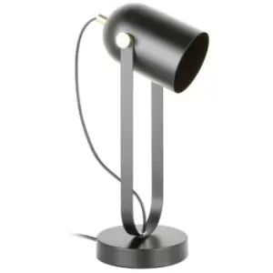 Image of Zumaline Lighting - Zumaline Lampa Table Lamp, Matt Black, Gold, 1x E27