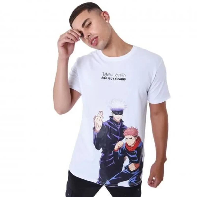 Image of Project X Paris T-Shirt Project X Paris Jujutsu Kaisen Blanc Male S
