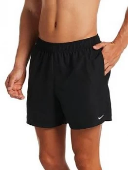 Image of Nike Swim 5" Essential Lap Swim Shorts - Black