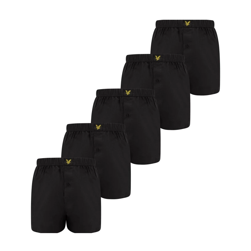 Image of Lyle and Scott Boxers Black male 3X Large