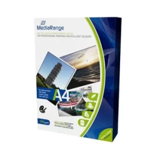 Image of MediaRange InkJet Photo Paper A4 Matt 130gsm Ref MRINK101 [100 Sheets]