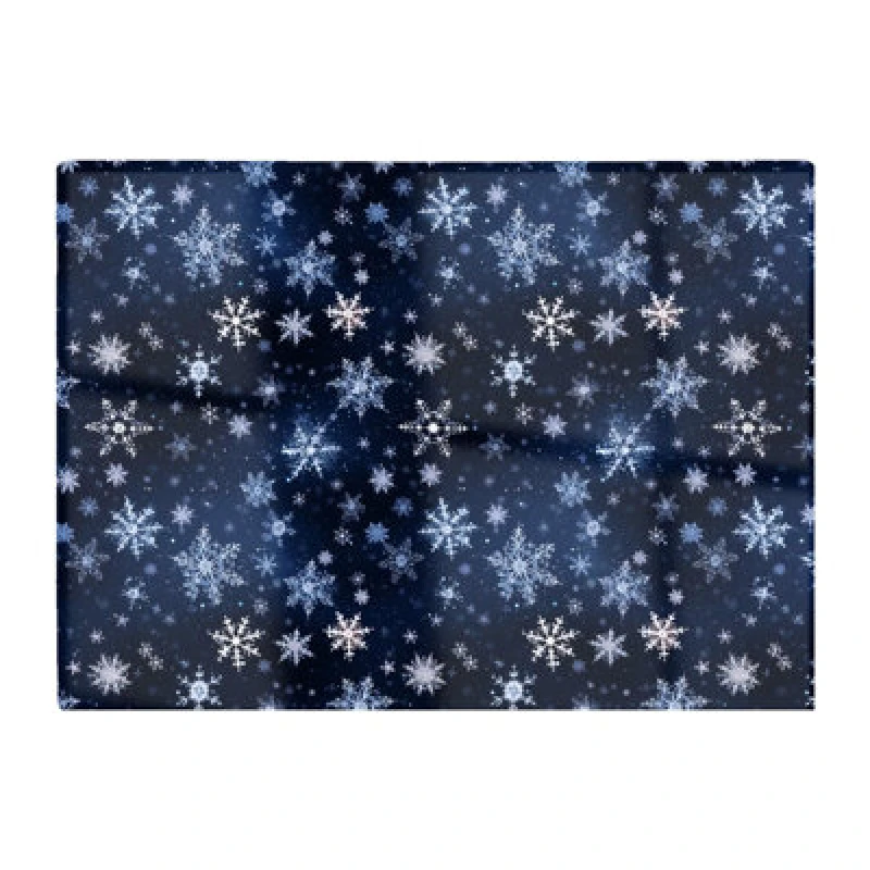 Image of Warren Reed Designer Dreamy And Magical Snowflake Glass Chopping Board