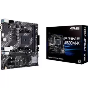 Image of Asus Prime A520MK AMD Socket AM4 Motherboard