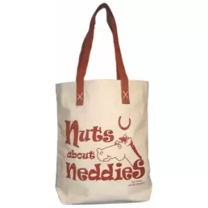 Image of Horsey Girl Shopper Bag (38cm x 40cm x 10cm) (Brick) - Moorland Rider