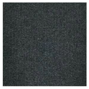 Image of BQ Green Loop pile Carpet tile Pack of 10
