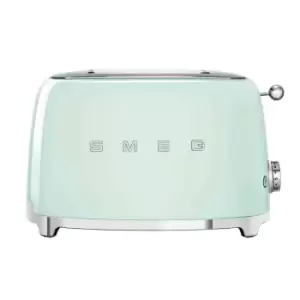 Image of SMEG 50s Retro Style TSF01PGUK 2 Slice Toaster