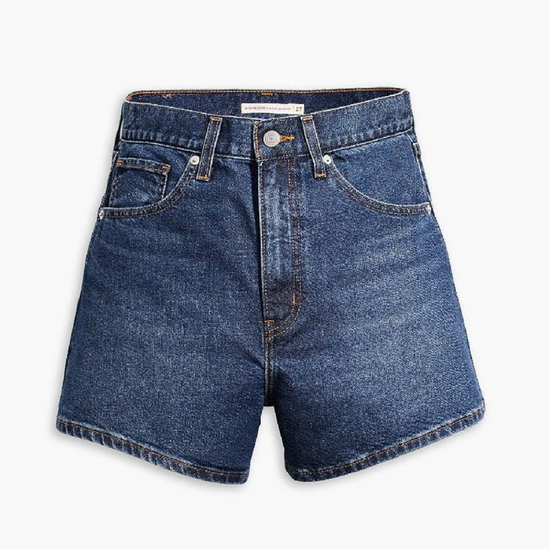 Image of Levis Womens Heavyweight Denim Shorts Cool Plcs To Go female 25 L32