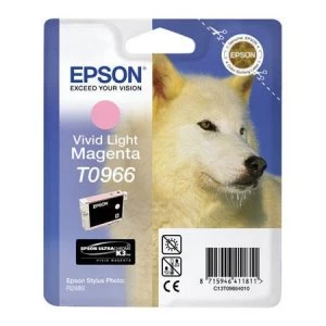 Image of Epson Huskey T0966 Light Magenta Ink Cartridge