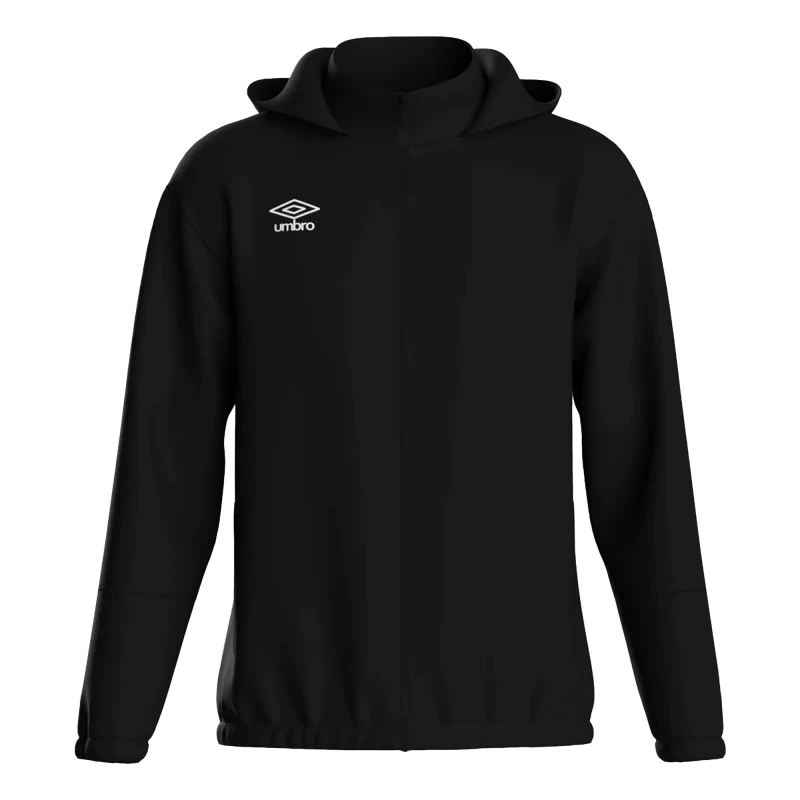 Image of Umbro Umbro Men Total Training Waterproof Jacket in Black Size: Small Black S Male 5063425506422