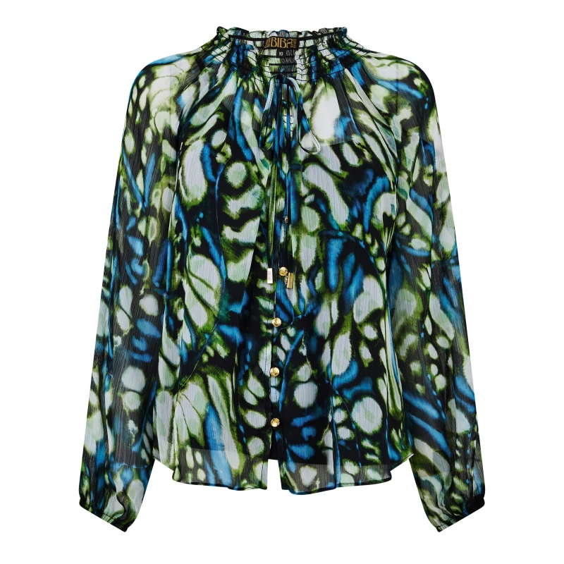 Image of Biba Sheered Top Butterfly female 8 (XS)