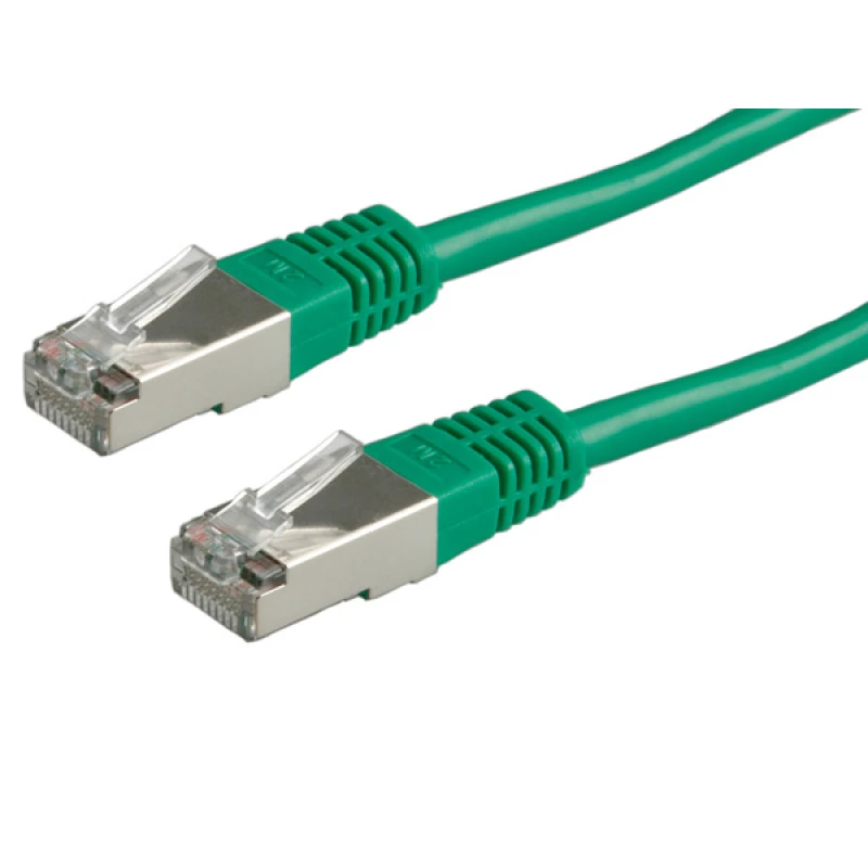 Image of ROLINE S/FTP Patch Cord Cat.5e. green 1m