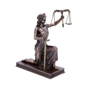 Image of Lady Justice Bronze Ornament