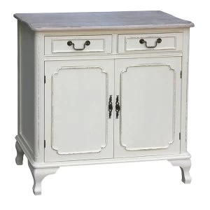 Image of Charles Bentley Maison Vintage Cabinet Sideboard - Cream