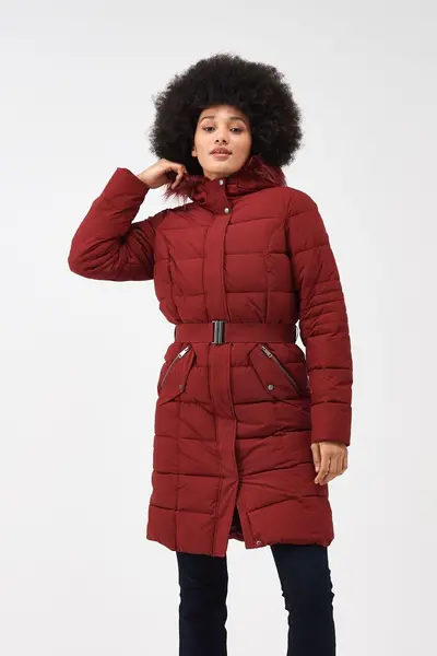 Image of Regatta 'Decima' Heavyweight Insulated Walking Jacket Red